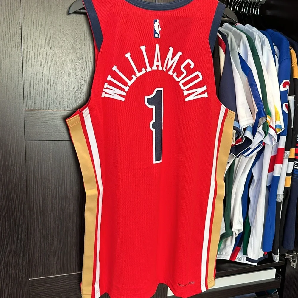 Zion Williamson New Orleans Pelicans Jordan Brand Authentic Jersey - Association
